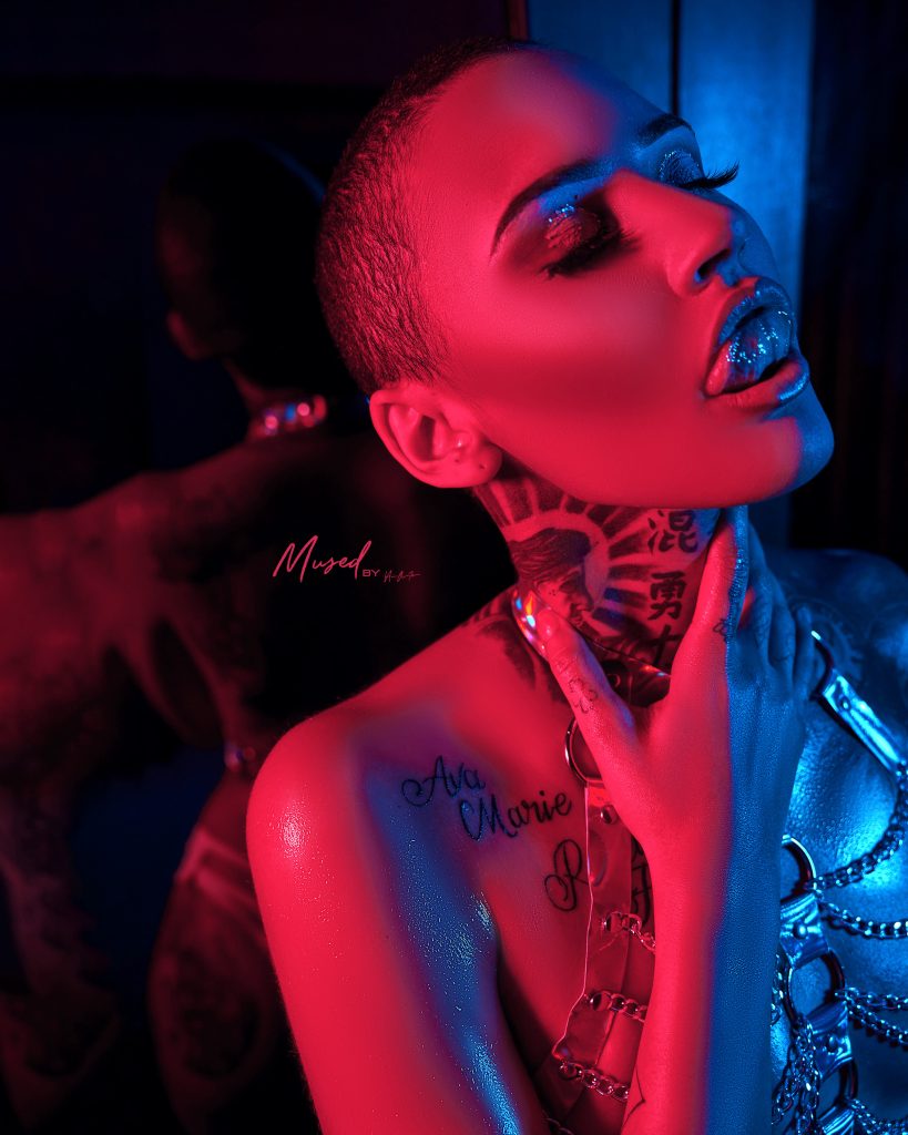 Nude photoshoot by chicago photographer Him Over There Studios